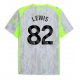 Maillot de foot Manchester City Rico Lewis #82 Troisième vêtements 2025-26 Manches Courtes